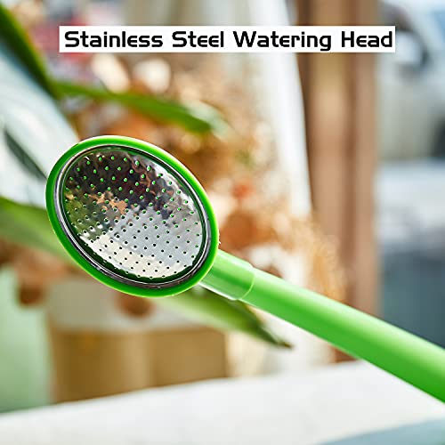 Ebristar Plastic Watering Can for Indoor & Outdoor Plants 1 Gallon/4-Liter, Ebristar Watering Pot for Garden Flower with Long Spout and Removable 360 Degree Rotation Sprinkler Head, Green - Image 4