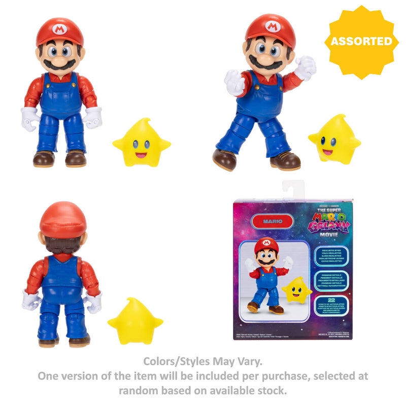 Nintendo The Super Mario Galaxy Movie Action Figure (12.7 cm, Assorted) - Image 2