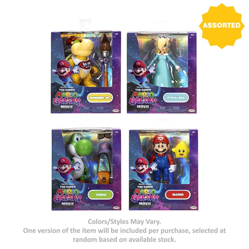 Nintendo The Super Mario Galaxy Movie Action Figure (12.7 cm, Assorted) - Image 1