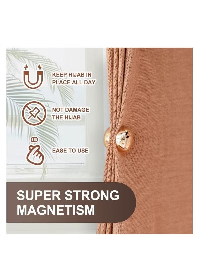 Generic - Hijab Magnetic Pins, Premium Strong Magnetic Hijab Pins for Women, No-Snag Multi-Use Colorful Scarf Small Magnetic Hijab Magnets - Image 1