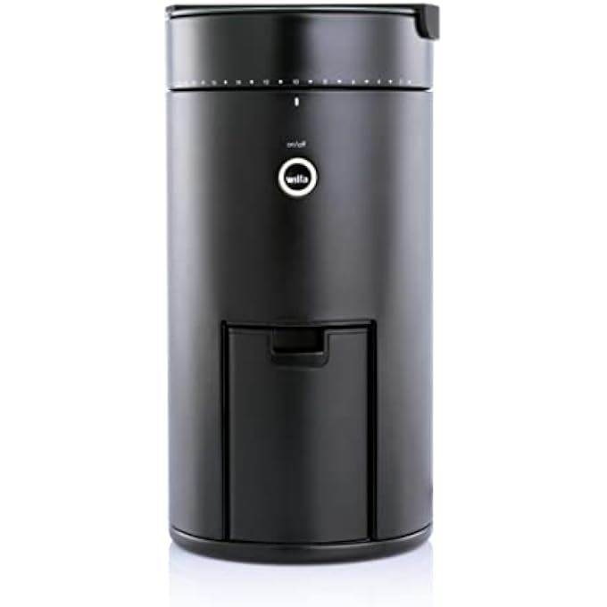 WILFA Svart Uniform Coffee Grinder With 41 Grinding Levels Digital Connection Thanks To App With Auto Stop Function Black - Image 1