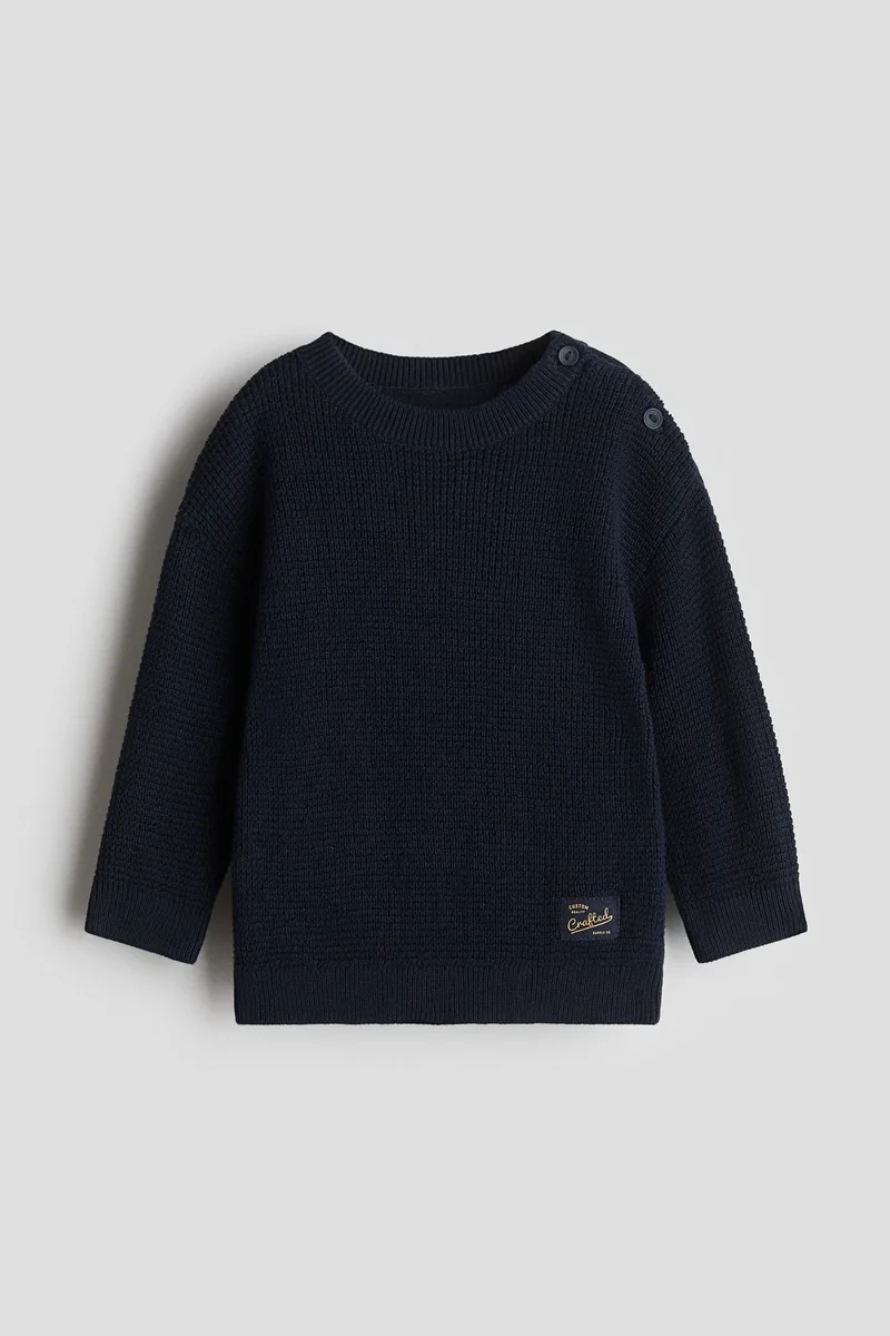 H&M Cotton-knit jumper