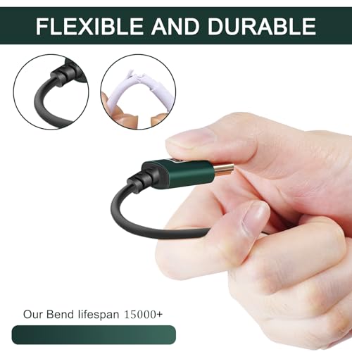 Thsucords Thin Mini HDMI to HDMI Cable 15FT, Ultra Slim & Flexible Soft Mini HDMI Cable Supports 3D/4K@60Hz/18gbps/2160P/1080P - Image 4