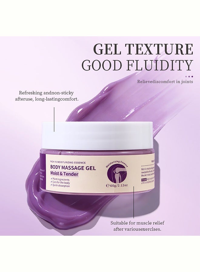 MEJISOO Body Massage Gel, Rich Moisturizing Essence for Quick Absorption & Gentle Body Care 60g - Image 4