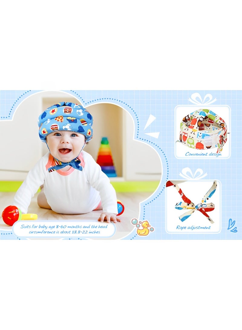 REOCLE Baby Helmet Baby Head Protector Toddler Inflatable Helmets Adjustable Infant Helmet Head Protector Soft Head Guard for Crawling Walking - Image 5