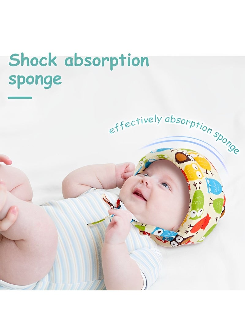 REOCLE Baby Helmet Baby Head Protector Toddler Inflatable Helmets Adjustable Infant Helmet Head Protector Soft Head Guard for Crawling Walking - Image 3