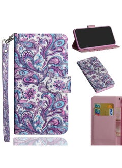 Case Cover For For Motorola E6 Plus Colored Drawing Horizontal Flip PU Leather Case with Holder & Card Slots & Wallet(Swirl Pattern)