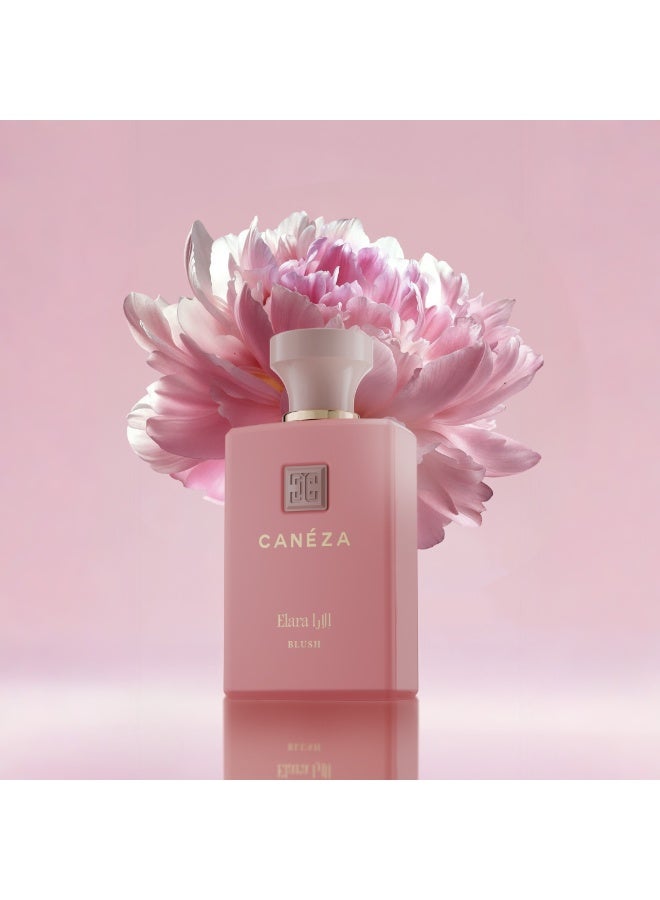 Canéza Elara Blush Eau de Parfum for Women - Bright Fruity Floral Scent with Rose, Nut Accord & Smoky Musk | Elegant Long-Lasting Fragrance | 100ML - Image 3
