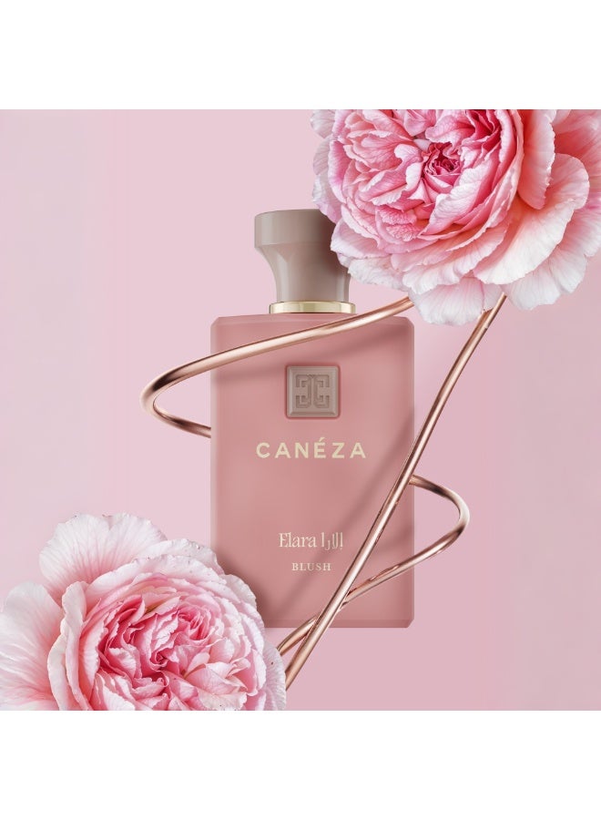 Canéza Elara Blush Eau de Parfum for Women - Bright Fruity Floral Scent with Rose, Nut Accord & Smoky Musk | Elegant Long-Lasting Fragrance | 100ML - Image 2