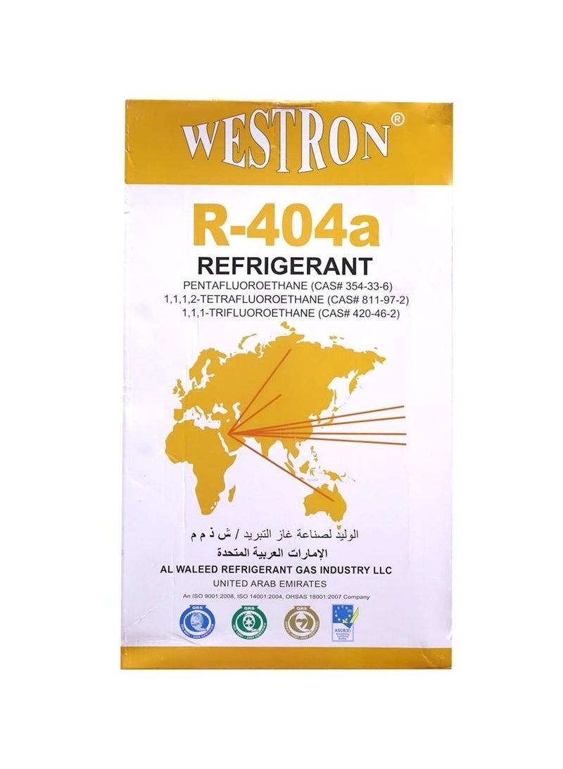 R404a Refrigerant Gas Non-Ozone Depleting, Non-Toxic, Non-Flammable Refrigerant