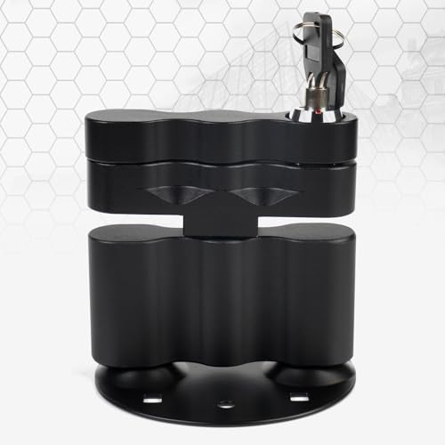 Htostar Racing Lockable Fuel Pack Mount with Keys Replacement for RX-LOX-PM Compatible with Standard Fuel Tank Water Pack Fuel Pack 1Gallon 2 Gallon Double Locking Mount 2PCS - Image 2