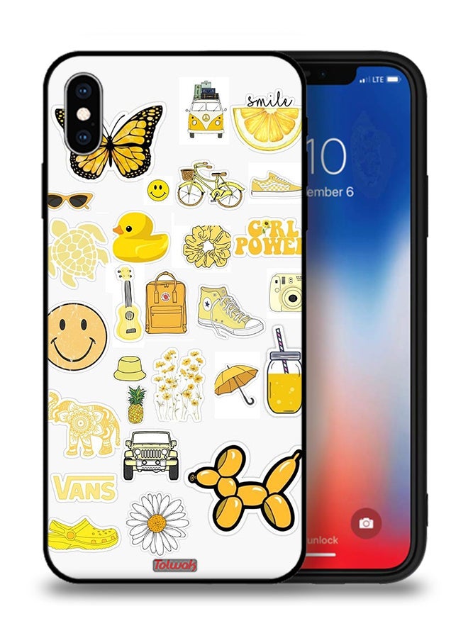 Tolwak Apple iPhone XS Max Protective Case Girly Tags - Image 1