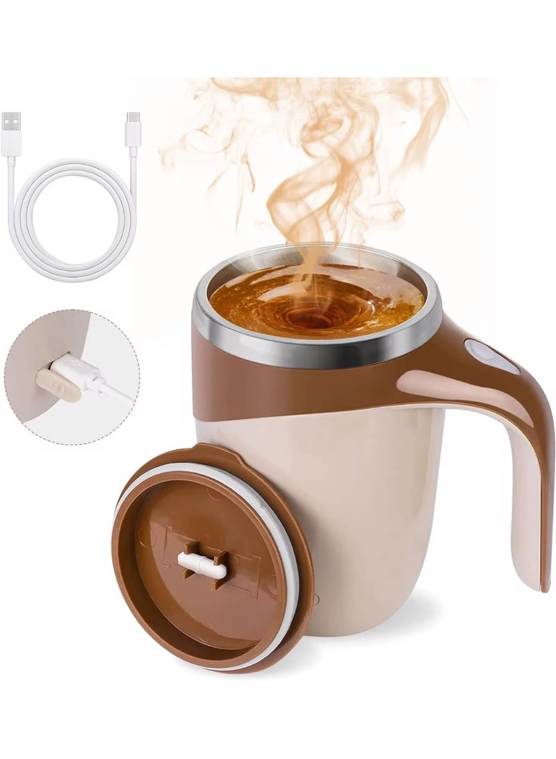 Automatic Magnetic Stirring Coffee Cup Self Stirring Cup Rotating Magnetic Stirring Cup Home Office Travel Mixing Cup Suitable for Coffee Milk Tea Hot Chocolate Multi Color - Image 2