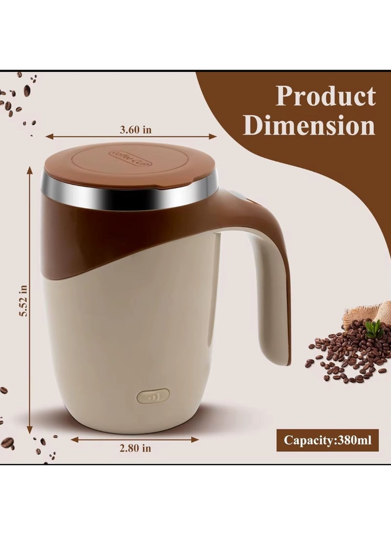 Automatic Magnetic Stirring Coffee Cup Self Stirring Cup Rotating Magnetic Stirring Cup Home Office Travel Mixing Cup Suitable for Coffee Milk Tea Hot Chocolate Multi Color - Image 3
