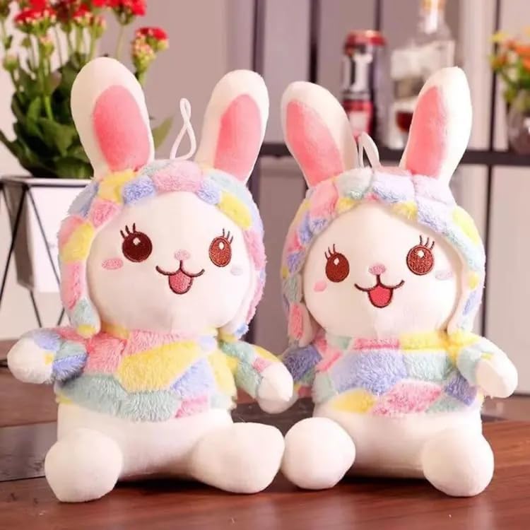Softdreams Soft Plush Toy for Kids – Cute Stuffed Animal Soft Toy – Soft Cuddly Toy for Baby Boys & Girls, Return Gift & Room Décor Rabbit 22cm - Image 2