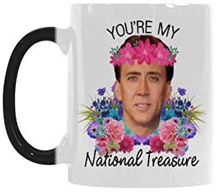 SCSF You're My National Treasure Morphing Coffee Mugs Heat Reveal Color Change Mug Christmas Mug For Men11 Ounces - Image 2