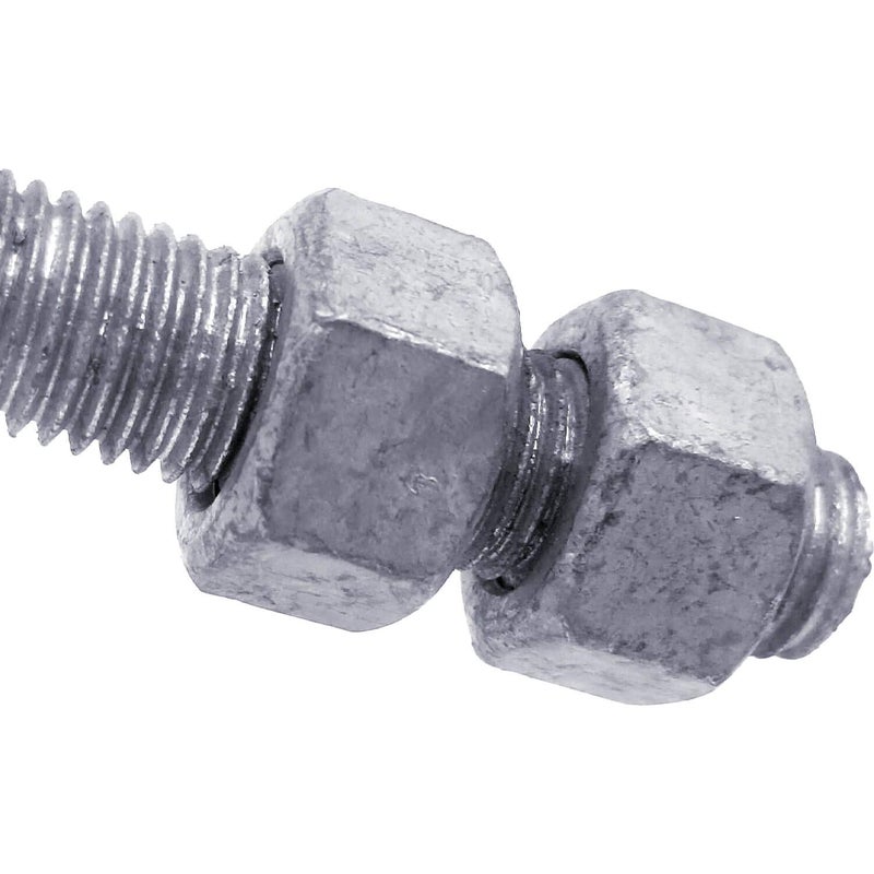 Jake Sales J-Bolt Post Hinge 12" - Hinge Bolts Thru The Post Includes Nuts - J-Bolt Hinge has 5/8" Male Pin - Fence Bolt Though Post Hinge (2 Pack) - Image 3