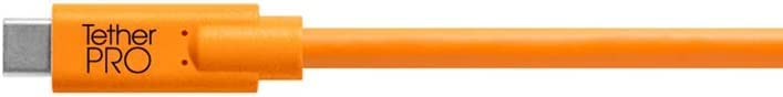 TETHER TOOLS TetherPro USB-C to 2.0 Micro-B 5-Pin, 5Gbps Gen 1, 15' (4.6m), High-Visibility Orange - Image 5