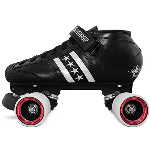 Bont Roller Skates - LowCut Quadstar Speed Skating - Roller Skates - Indoor and Outdoor - 100% Leather (Bont 3) - Image 1