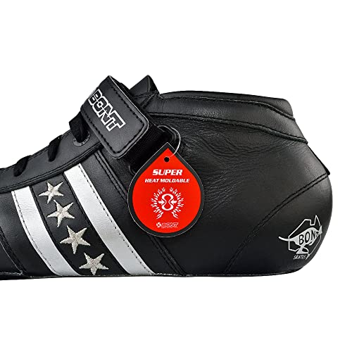 Bont Roller Skates - LowCut Quadstar Speed Skating - Roller Skates - Indoor and Outdoor - 100% Leather (Bont 3) - Image 3