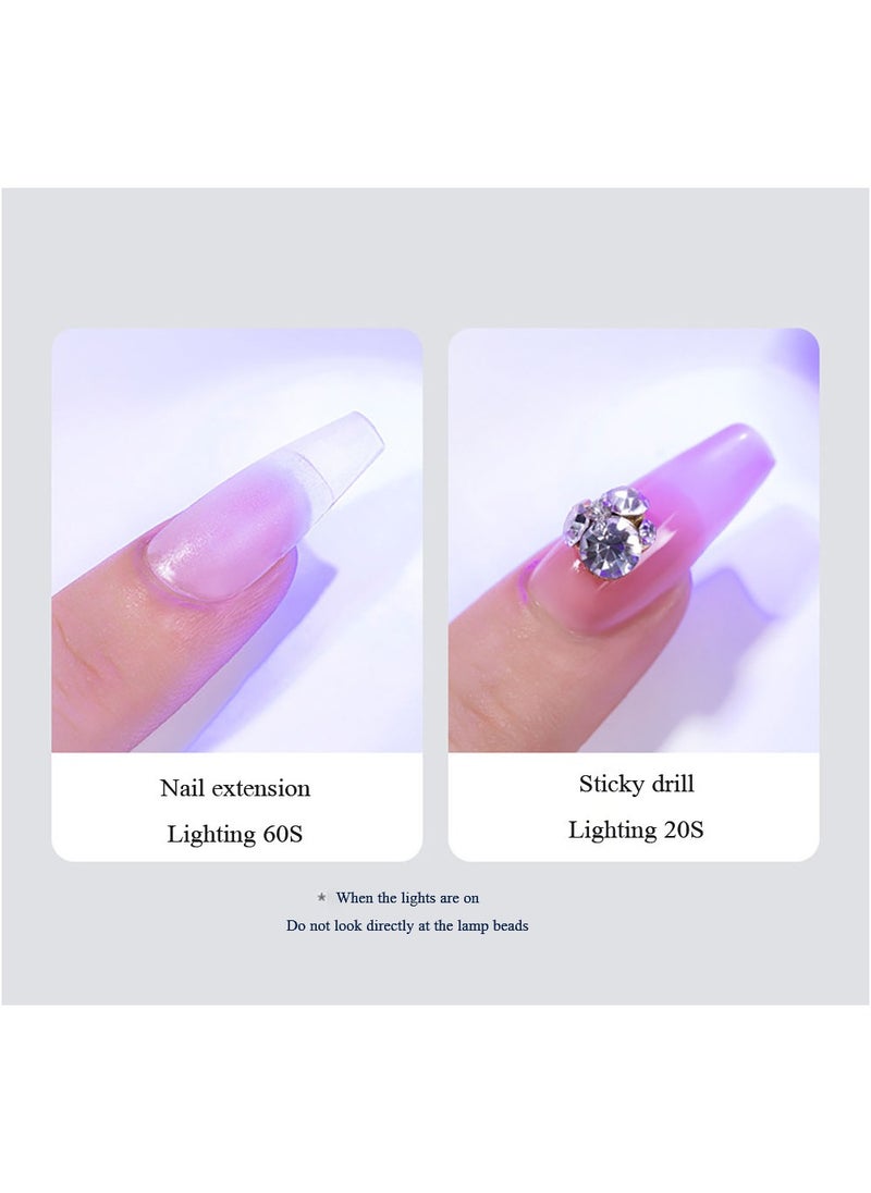 Miss Gooey Portable electronic storage manicure lamp quick-drying nail polish glue baking lamp  - Image 5
