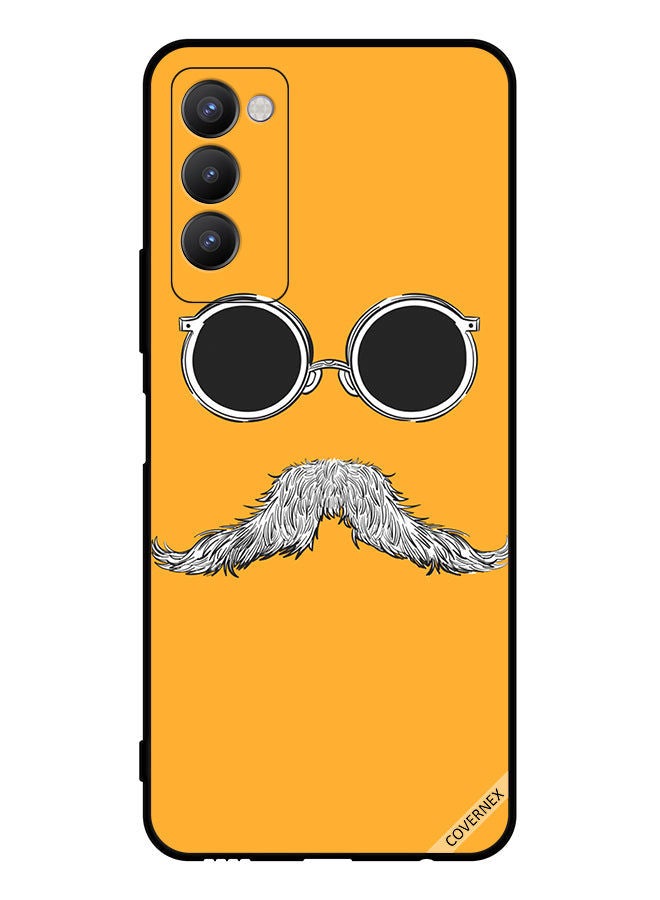 Covernex Protective Case Cover For Tecno Camon 18 P Baba Mustaches - Image 1