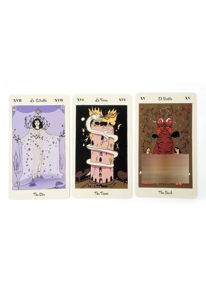 NIBEMINENT The New Karolotte de Carlotides Deck - 78 cards. All-English version board game. - Image 4