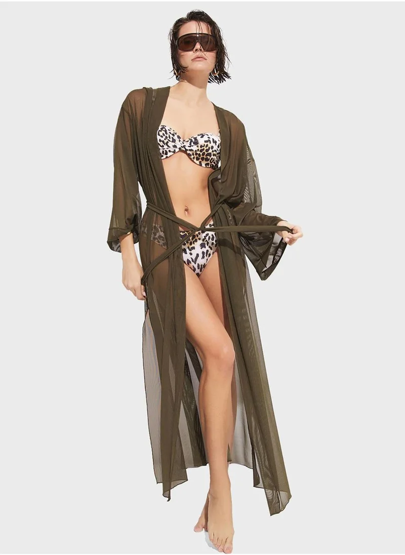 جون Printed Bikini Top & Bottom Set