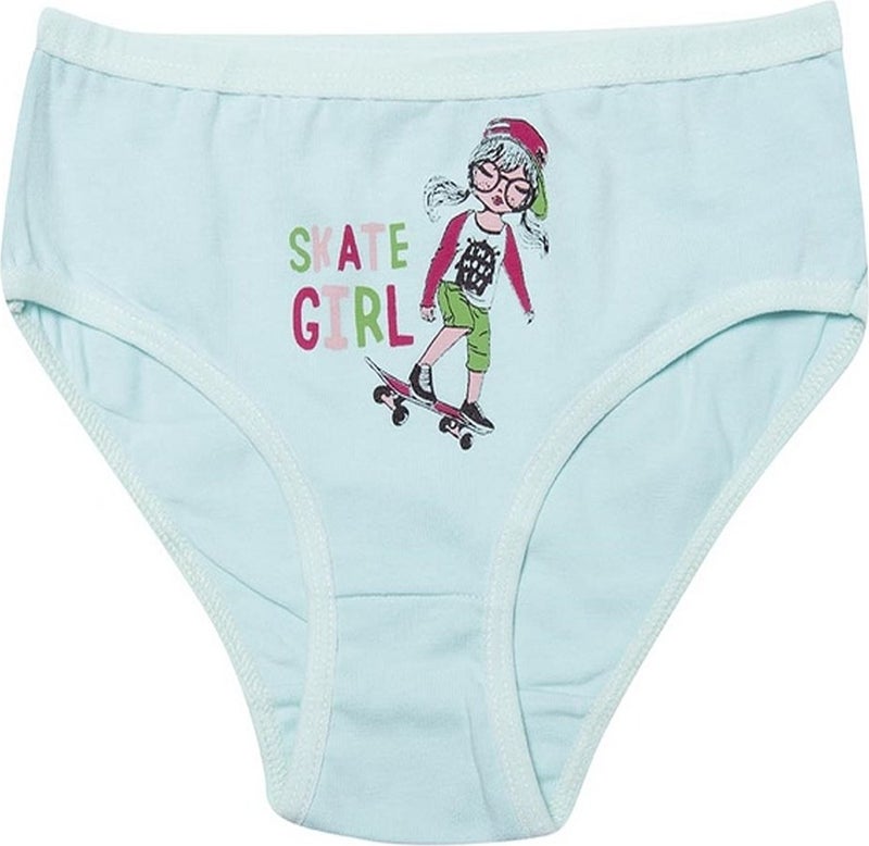 KOTA 3410X12 Girls' 12 Piece Lycra Mixed Pattern Bikini Panties-Colorful  - Image 1