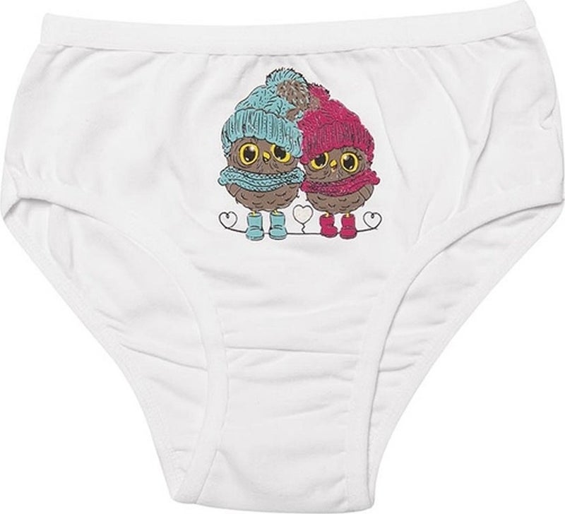 KOTA 3410X12 Girls' 12 Piece Lycra Mixed Pattern Bikini Panties-Colorful  - Image 3