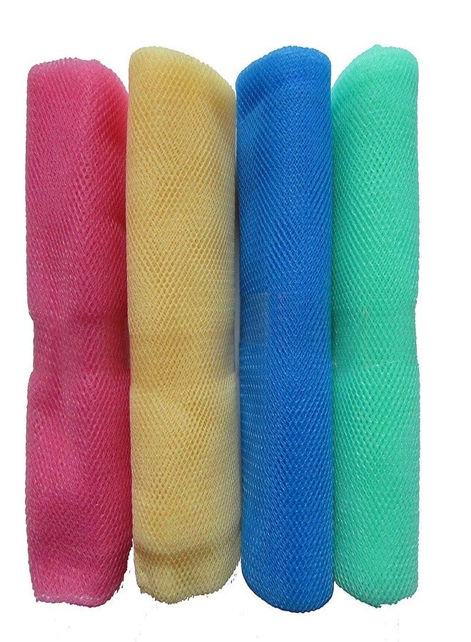 Hanumex Multi Purpose Fridge Storage Bags for Fruits and Vegetables, Reusable and Washable Produce Net Bags, Pack of 3 - Image 2