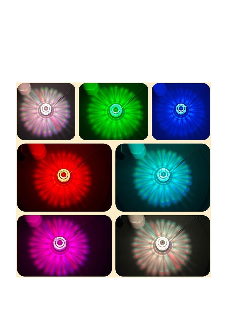 Loquat 2 Pcs Mini USB LED Light Set - Portable Car Interior Atmosphere Lamp - USB Ambient Light for Car, Laptop, Office Decoration - Image 2