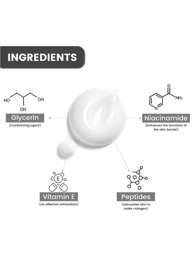أوزون كريم سيجنيتشر هيدرا ريبير | كريم مرطب للوجه للرجال والنساء | للبشرة الجافة والمتوهجة والمرطبة | بارابين وخالي من المواد الكيميائية | 50 جم - Image 4