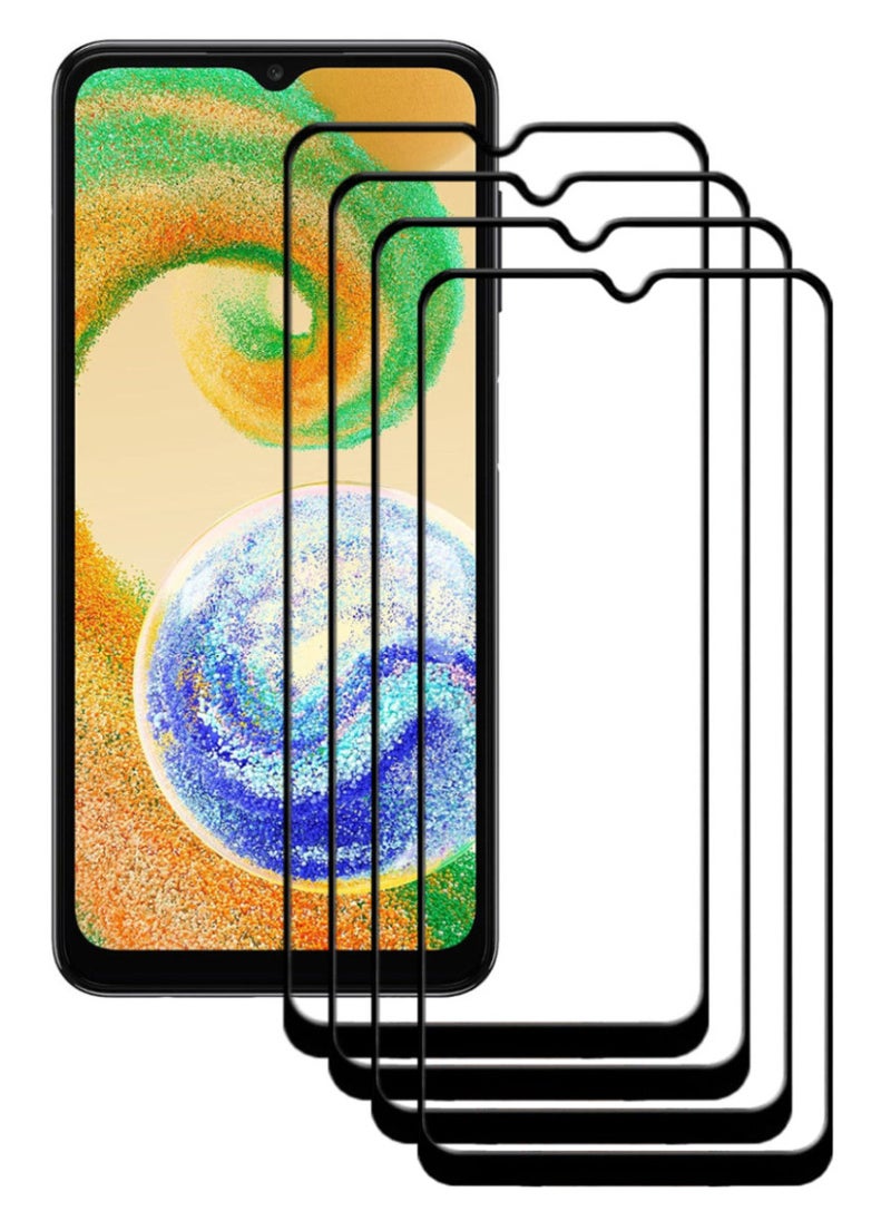 ACLIX 4 Pieces Antistatic ESD Dustproof Premium Quality High Definition Tempered Glass Screen Protector Designed For Samsung Galaxy A04s - Image 1