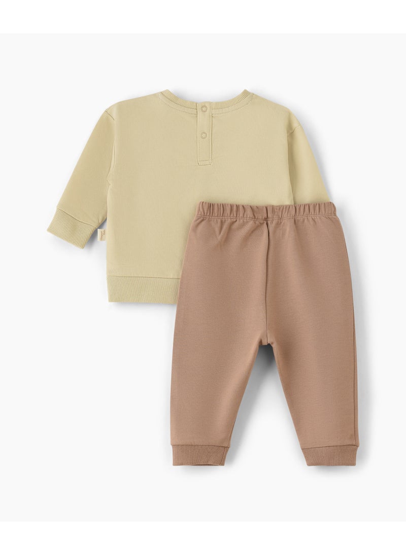 Elegant Kids طقم حديثي الولادة للأولاد 2 قطعة - طقم علوي وسفلي - Image 2