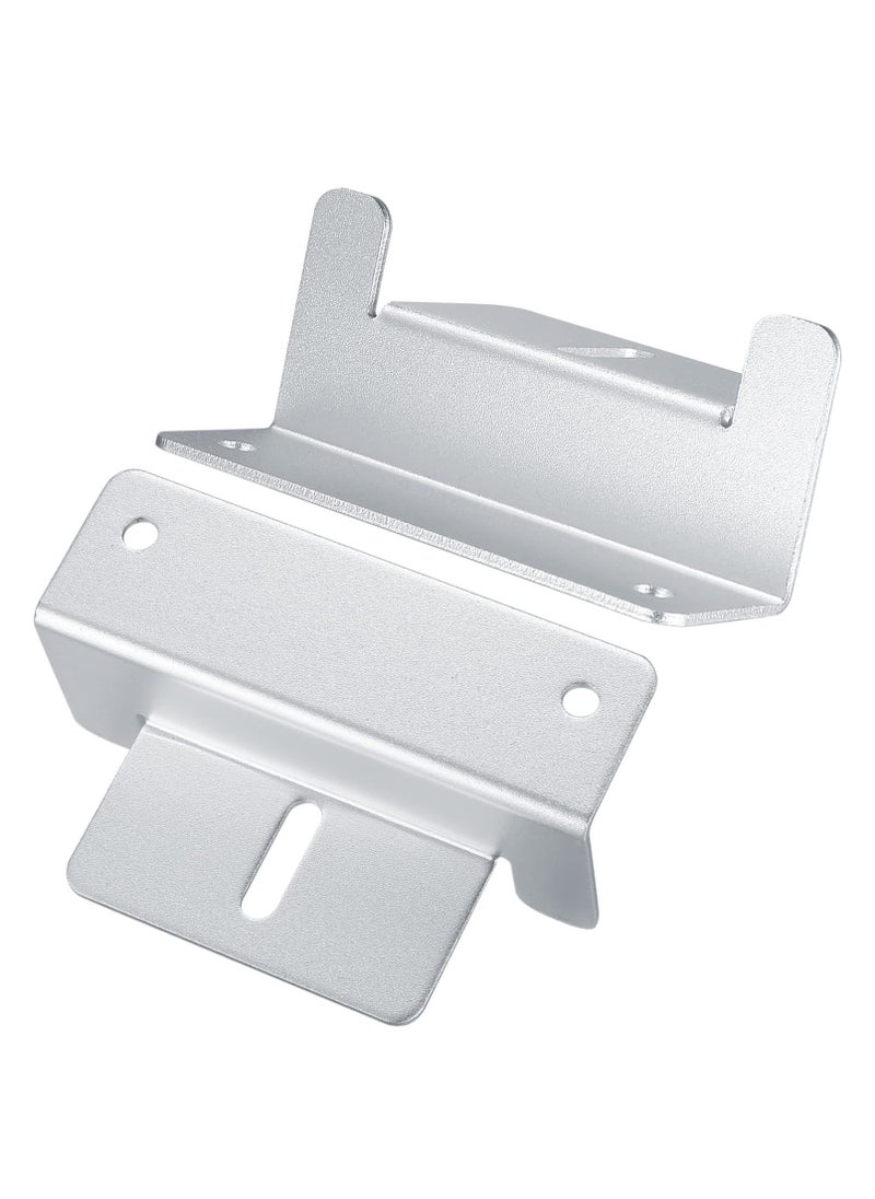 Generic - Solar Panel Mounting Brackets for RVs, Boats, and Yachts - Durable Aluminum Z-Shaped Holders with Screws and Nuts for Easy Installation (4 Sets) - Image 1