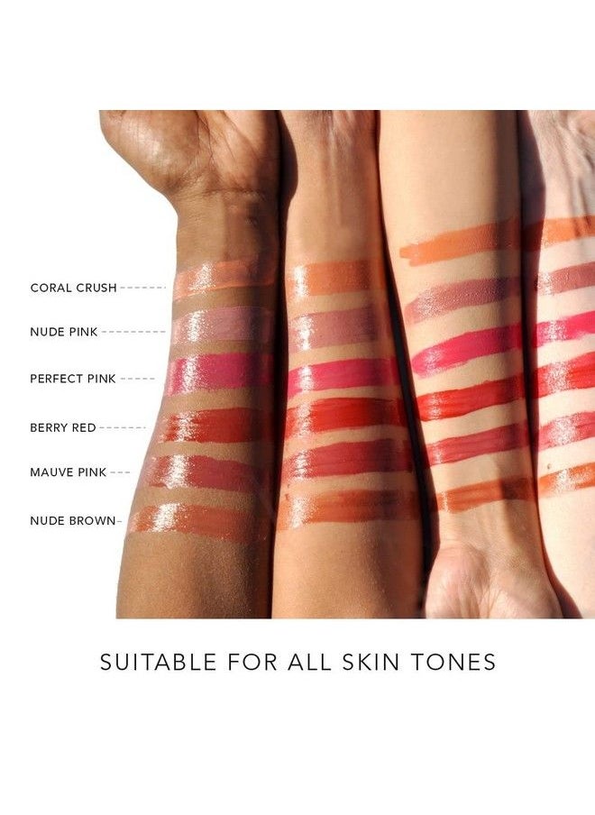 RAS LUXURY OILS - Tinted Lip Balm ; Miniature Gift Set Of 6 Shades Lip & Cheek Tint ; Helps Moisturize Nourish & Soften Lips With Shea Butter & Jojoba Oil ; Natural & Organic ; Vegan & Cruelty Free - Image 1