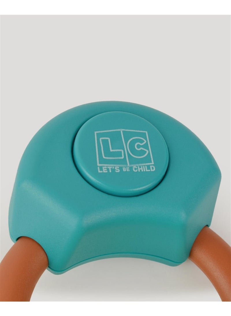Let's Be Child LC Musical Fruit Teether & Rattle - Turquoise  - Image 4