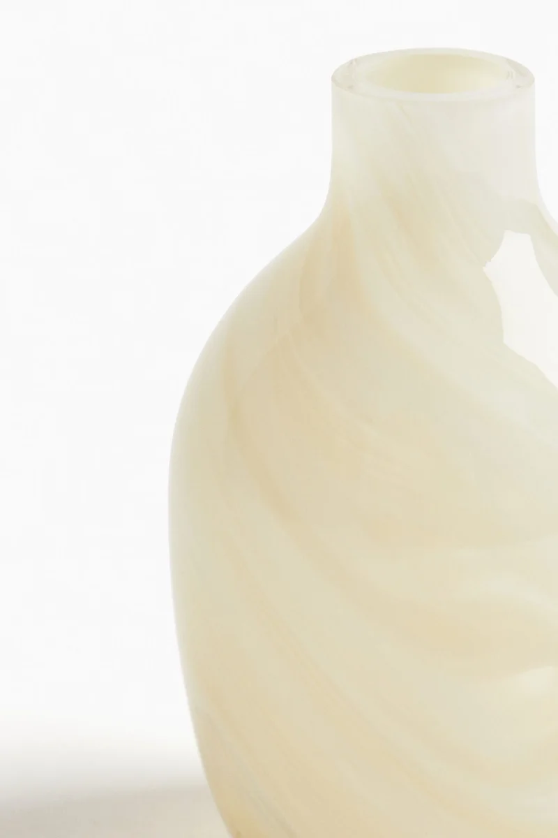 H&M Small glass vase