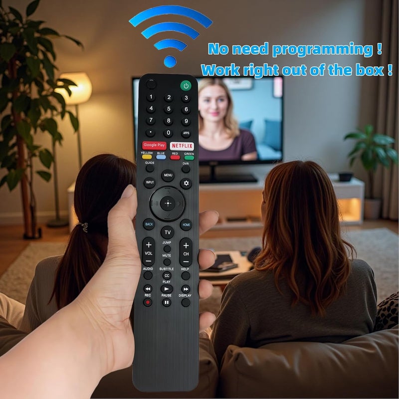 Replacement Remote Control Controller for Sony BRAVIA XBR55A8H XBR-55A8H 65 Inch OLED 4K Ultra HD Smart TV - Image 2
