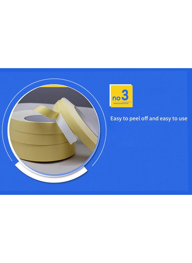 ANKEV ANKEV Double Sided Self Adhesive Acrylic Foam Mounting Tape for Wall Craft Furniture Paper Hooks Multipurpose usage Home Office DIY Projects Best for Mounting 1 Inch X 3 Meter Pack of 6  - Image 4