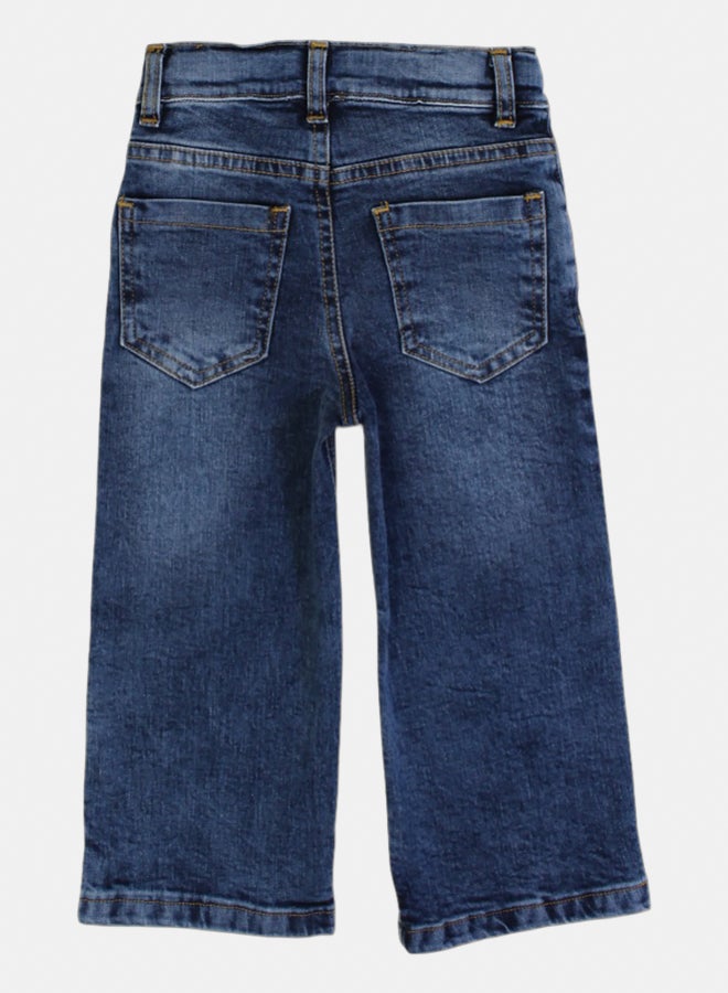 Our kids Girls Denim Pants - Blue - Image 2