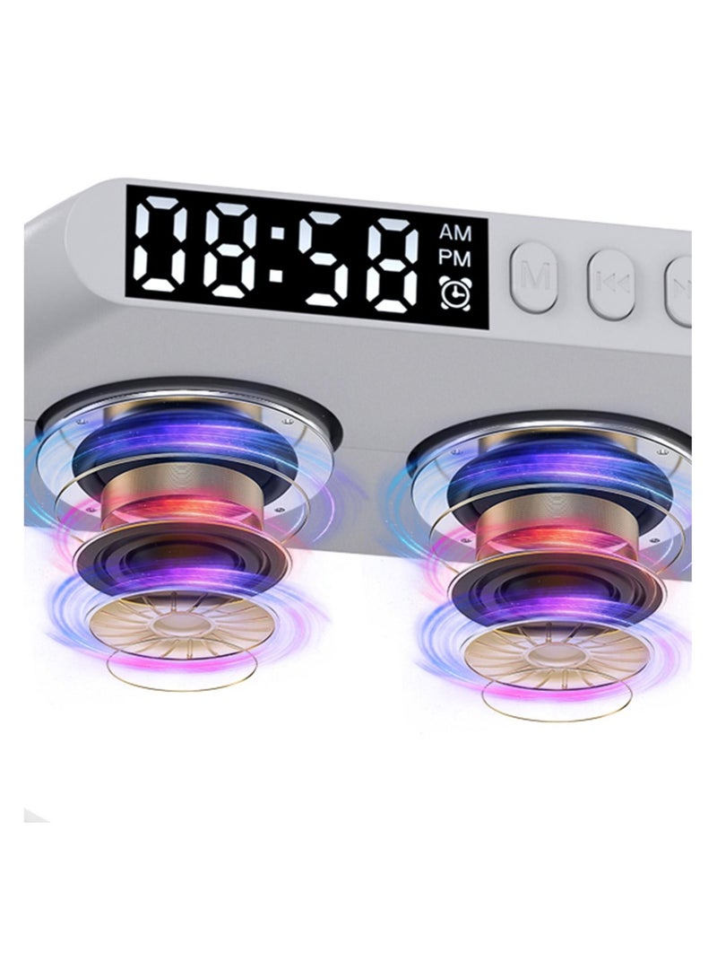 4 in 1 Multifunctional Wireless Charger - Light + Speaker + Digital Clock + 15W Wireless Charger with App Control - Image 4