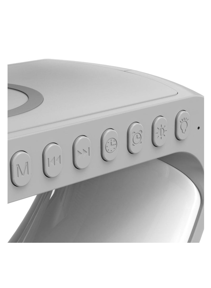 4 in 1 Multifunctional Wireless Charger - Light + Speaker + Digital Clock + 15W Wireless Charger with App Control - Image 3