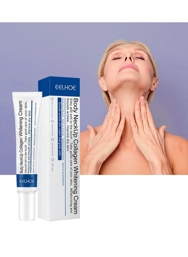 EELHOE Collagen Neck Skin Care Cream, Moisturizing Neck Skin Care Cream 20g - Image 1