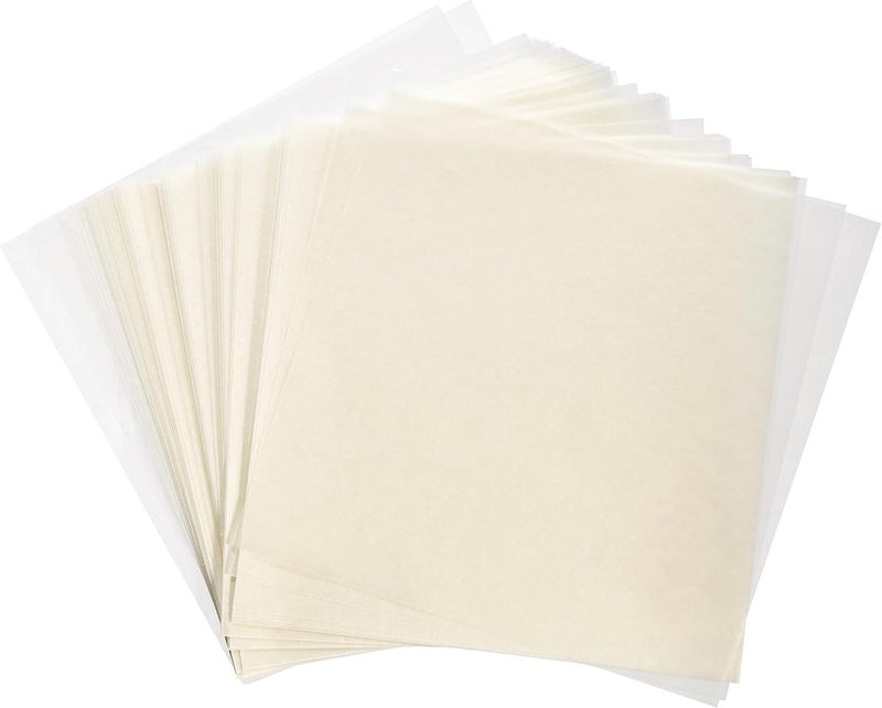 Weston Hamburger Patty Paper 55 x 55 Squares Waxed Durable  Restaurant Grade Separates Meats Cheese and Baked Goods Made in USA 1000 Count 100102WWhite - Image 1