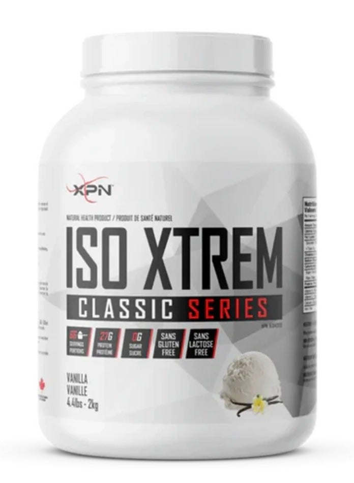 ISO Xtrem Gluten Free Lactose free Vanilla Flavor 2 kg 4.4 lbs