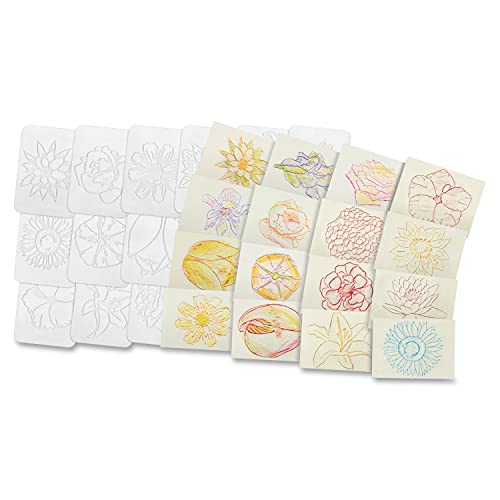 Roylco Flower Rubbing Plates - Image 2