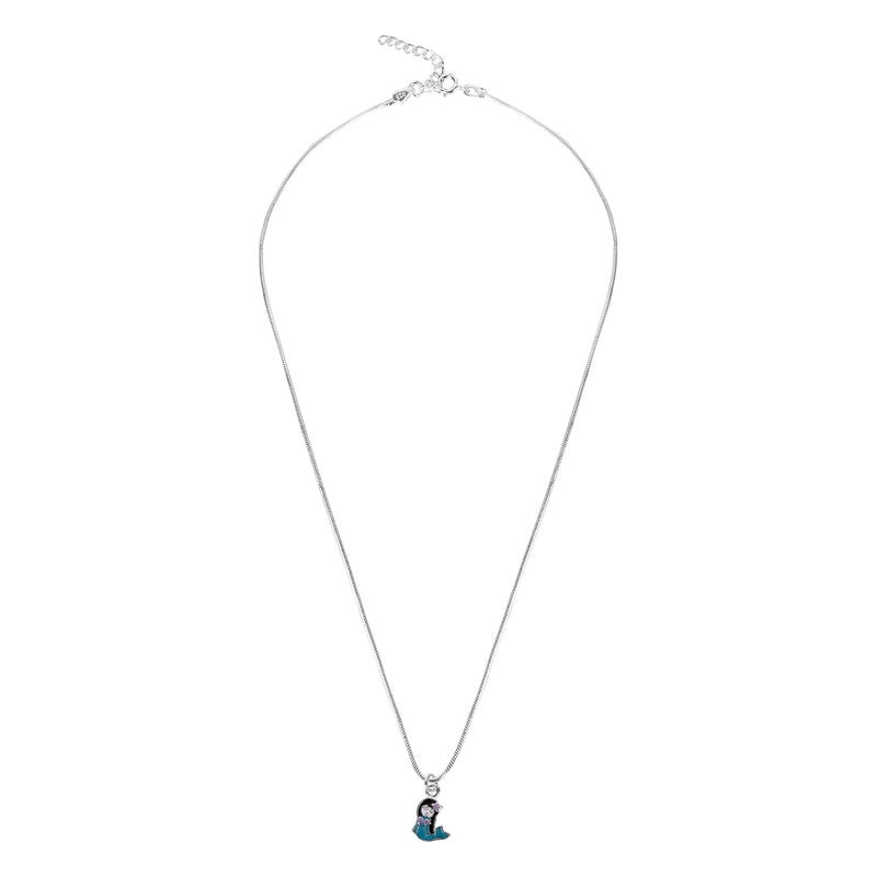silver chest 925 Pure Silver necklace set for girls/kids| Jewellery for Kids |Neck chain with Love Design Accessories | Fancy & Stylish Accessories| Set for for Party Jewelry| Gift- Age 0 to 5 Years - Image 4