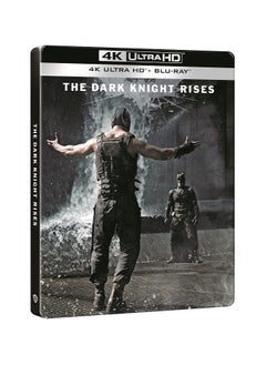 Batman The Dark Knight Rises 4K Ultra HD + Blu Ray 3 Disc Set  (Limited Edition Steel Book)  - Image 1